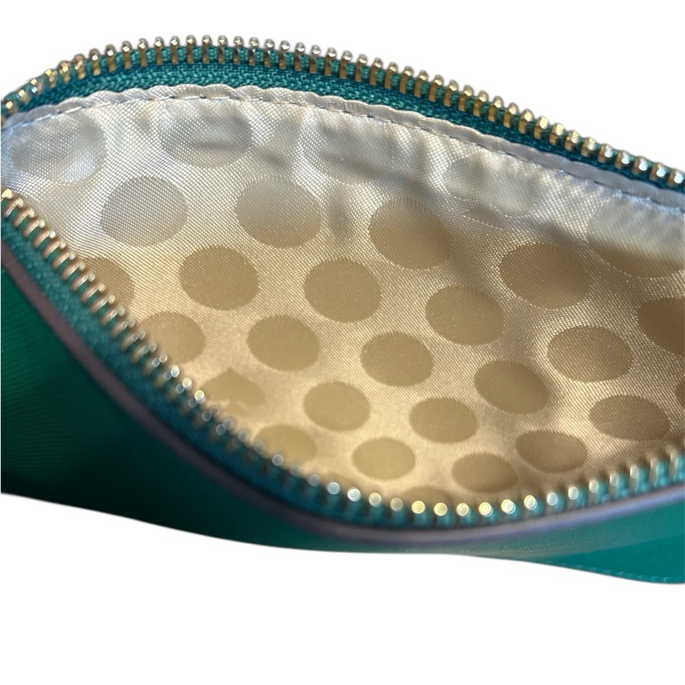 New Kate Spade Green Wallet With Wristlet Strap - Picture 5 of 7